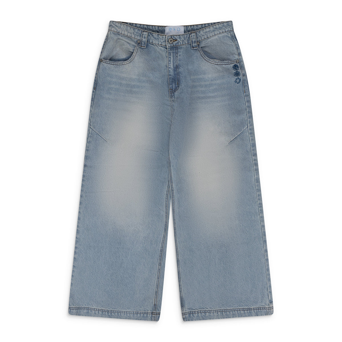 Blue Straight Fit Jeans