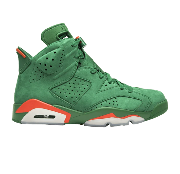Air Jordan 6 Retro 'Gatorade' Green Sneakers