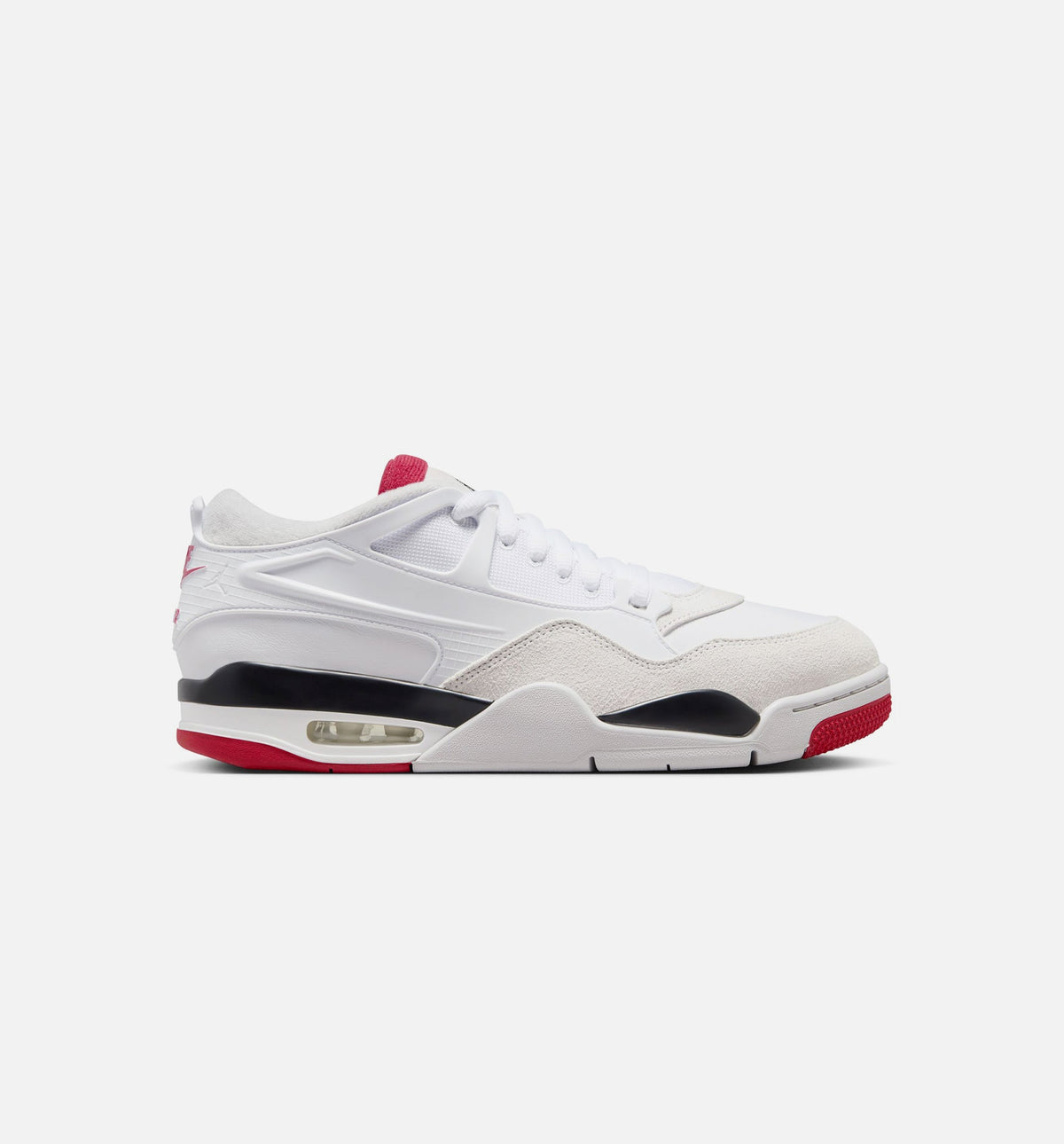 Air Jordan 4 RM Men's Lifestyle Shoe – White/Black/Neutral Grey/Varsity Red