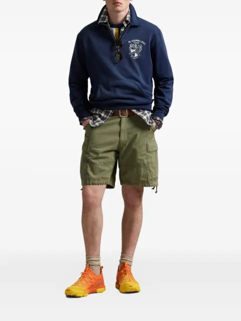 Polo Ralph Lauren graphic-print fleece sweatshirt
