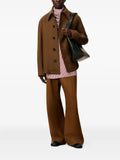 AMI Paris point-collar shirt jacket
