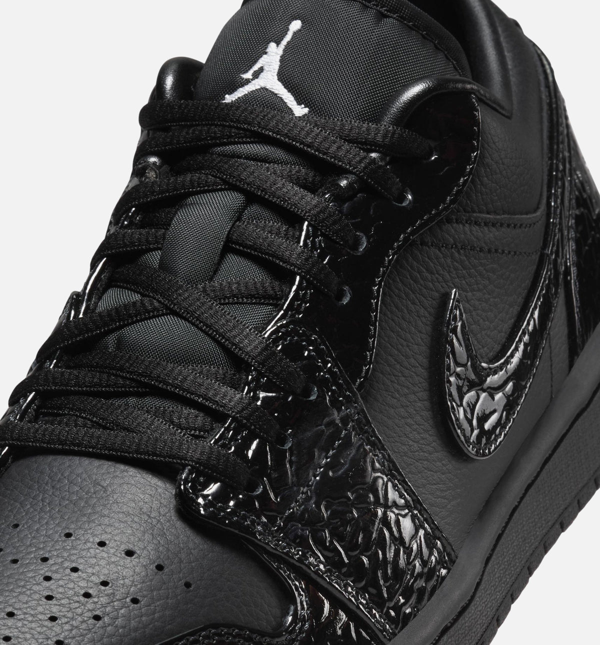 Air Jordan 1 Low Patent Elephant Women's Shoes