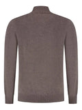 Gran Sasso high-neck zip-up sweater