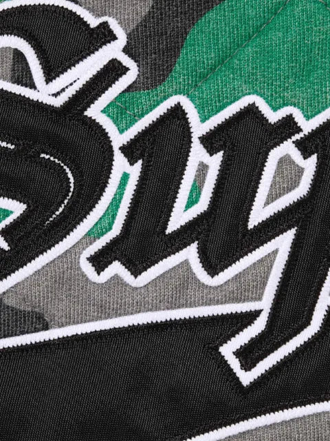 Supreme quilted hooded sweatshirt