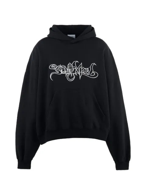 SAINT MXXXXXX Mx6 logo-print hoodie