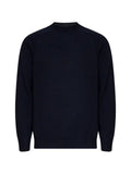 D4.0 mock-neck saddle-shoulder sweater