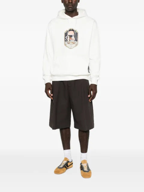 Drôle De Monsieur graphic-print drawstring hoodie