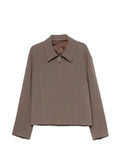 IMPERIAL zip-up panelled jacket