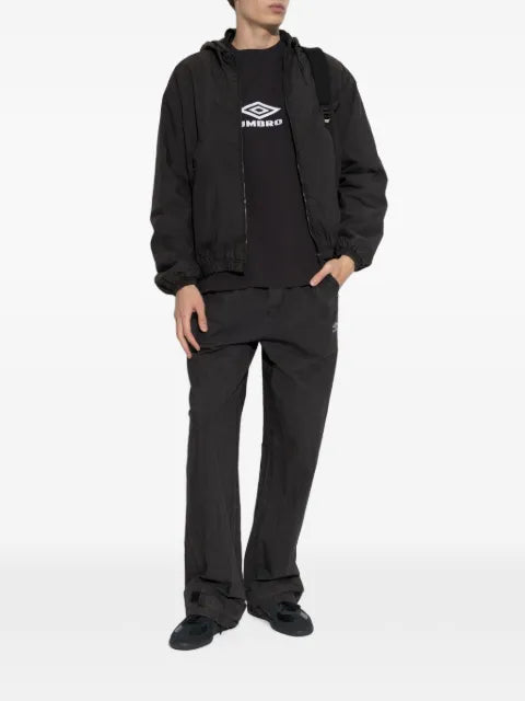 UMBRO logo-patch hooded jacket
