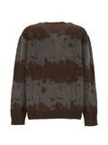 Gramicci splatter-print V-neck cardigan