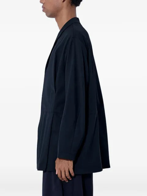 Kiko Kostadinov tie-waist notched-lapel jacket