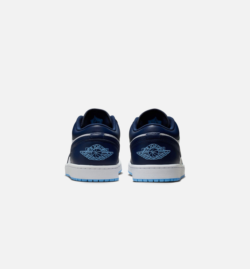 Air Jordan 1 Low Men's Sneakers - Deep Navy / University Blue / White