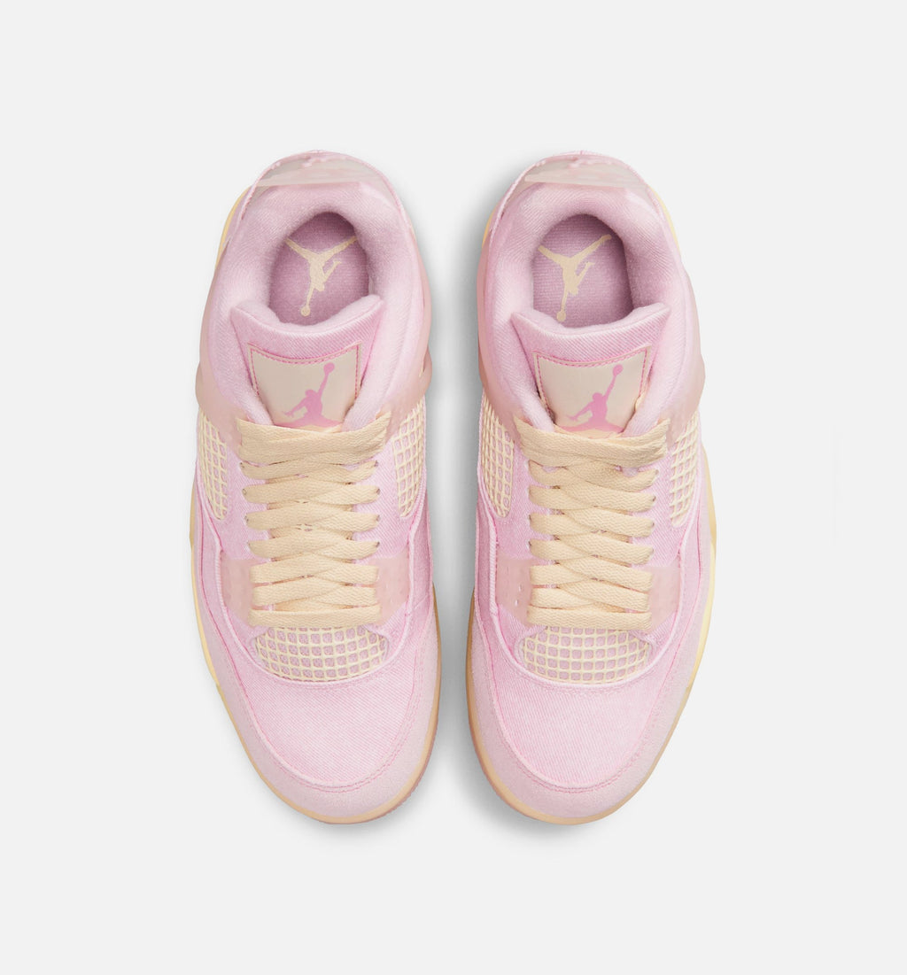 Air Jordan 4 Retro Pink Pearl & Iced Carmine Women's Lifestyle Shoes - Pearl Pink/Iced Carmine/Coconut Milk