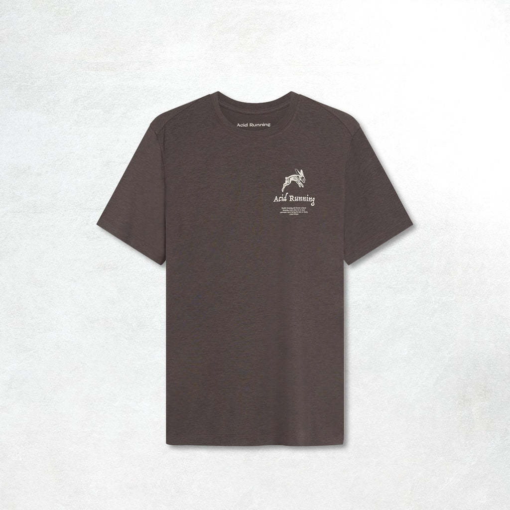 Acid Running A Runner's Dream T-Shirt: Shadow Taupe