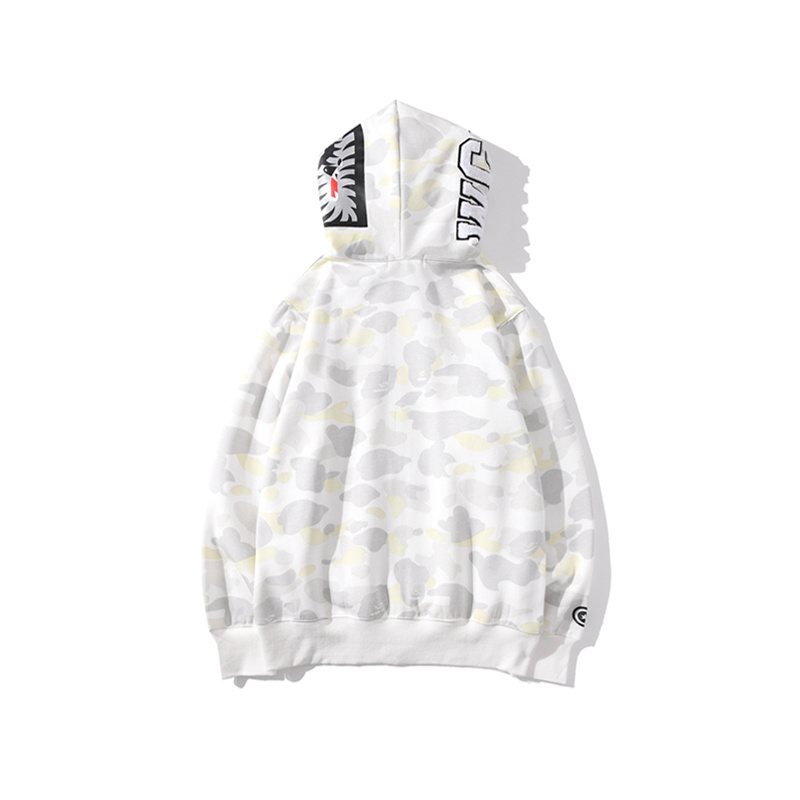 BAPE WGM Shark Camo Full-Zip Hoodie