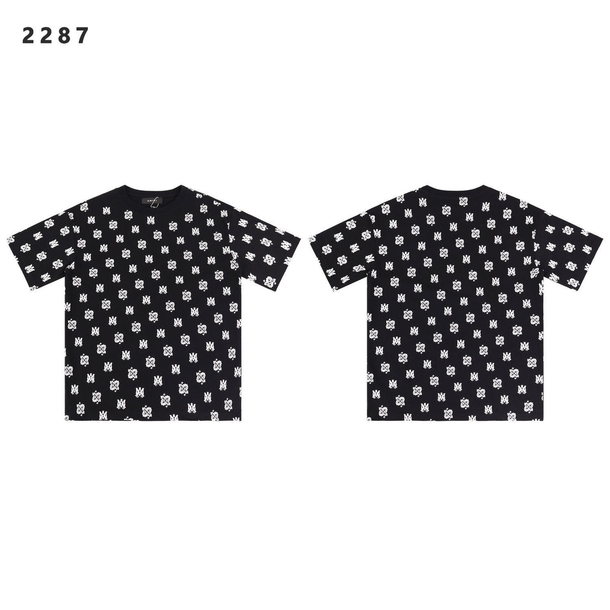 AMIRI Ornamental All-Over Graphic Short-Sleeve T-Shirt