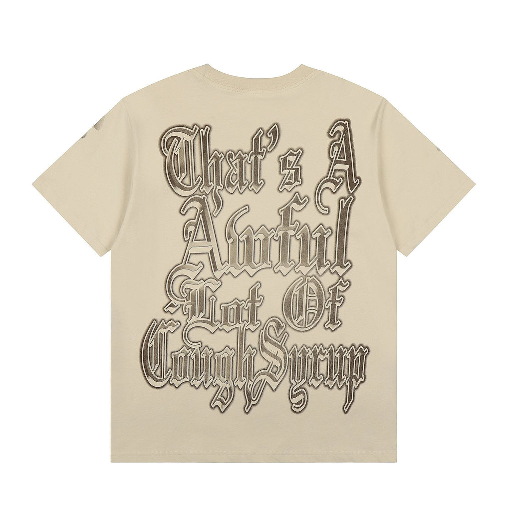 THAT'S A AWFUL LOT OF COUGH SYRUP Cherub Graphic T-Shirt