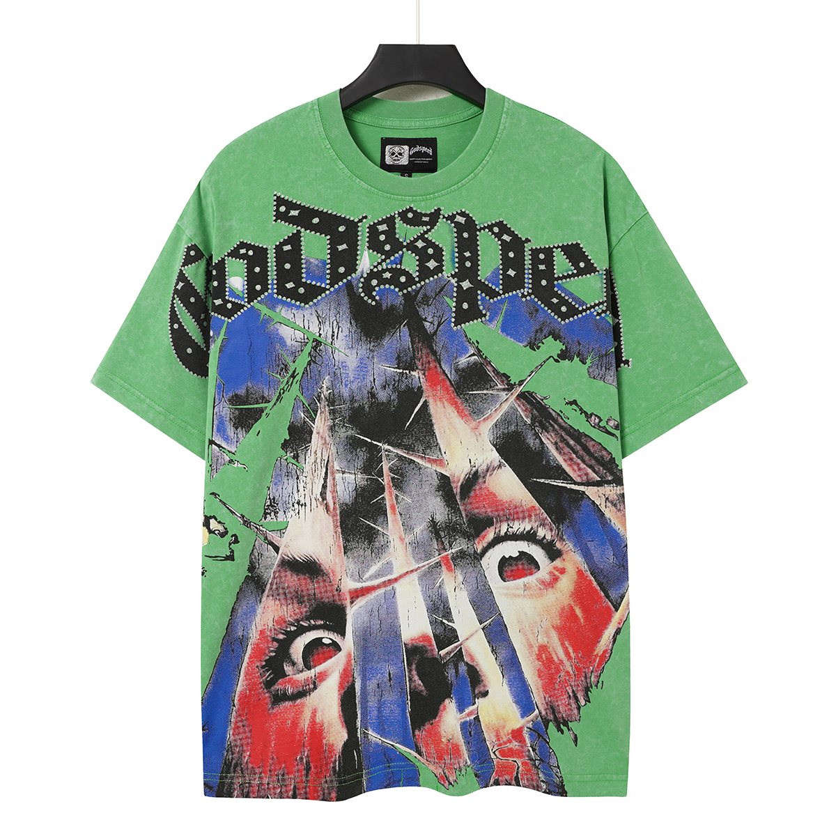 Godspeed Abstract Face Graphic T-Shirt