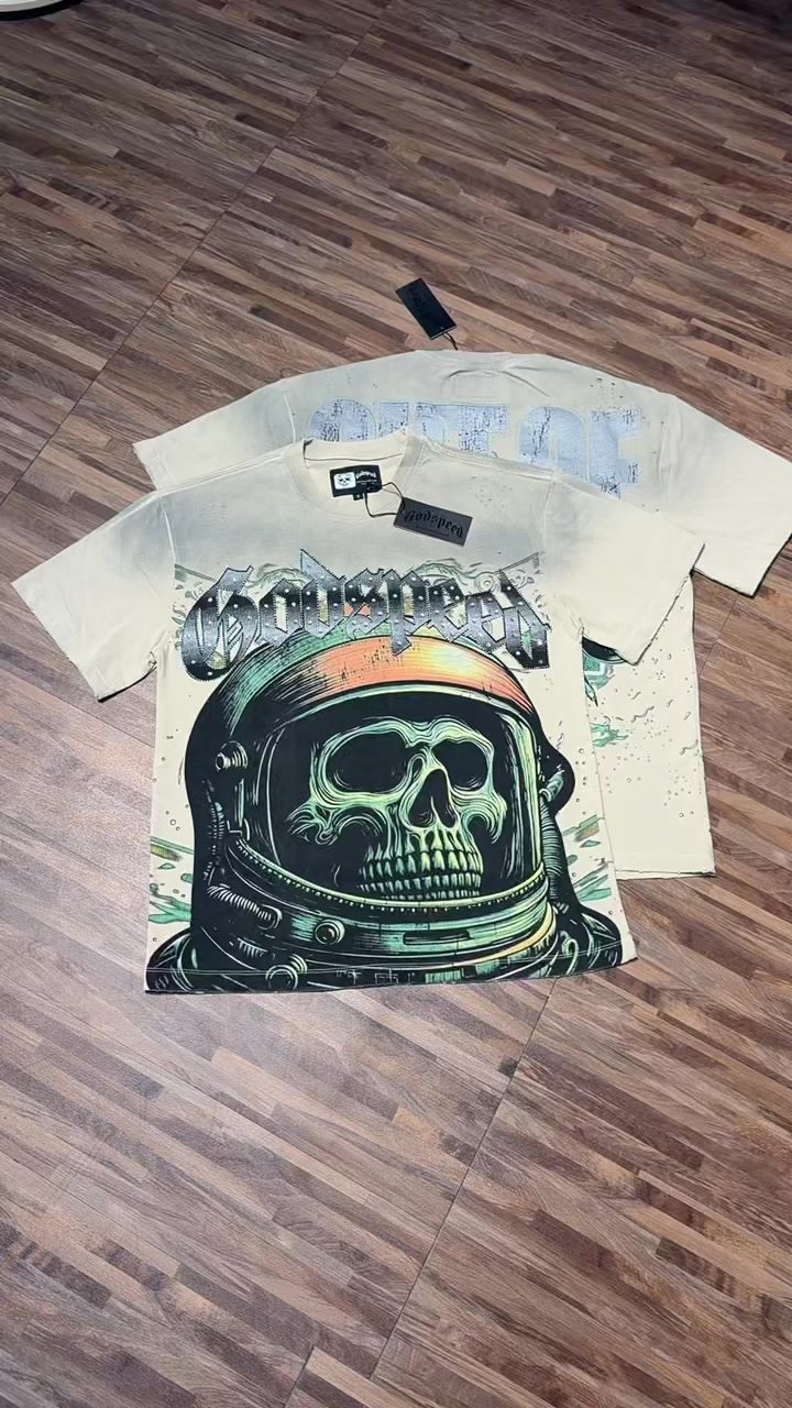 Godspeed Out of One Skull Graphic T-Shirt