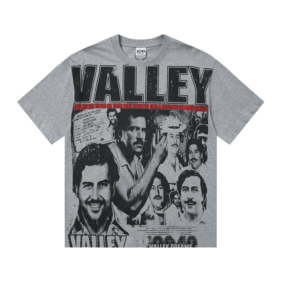 VALLEY Portrait Collage Graphic T-Shirt