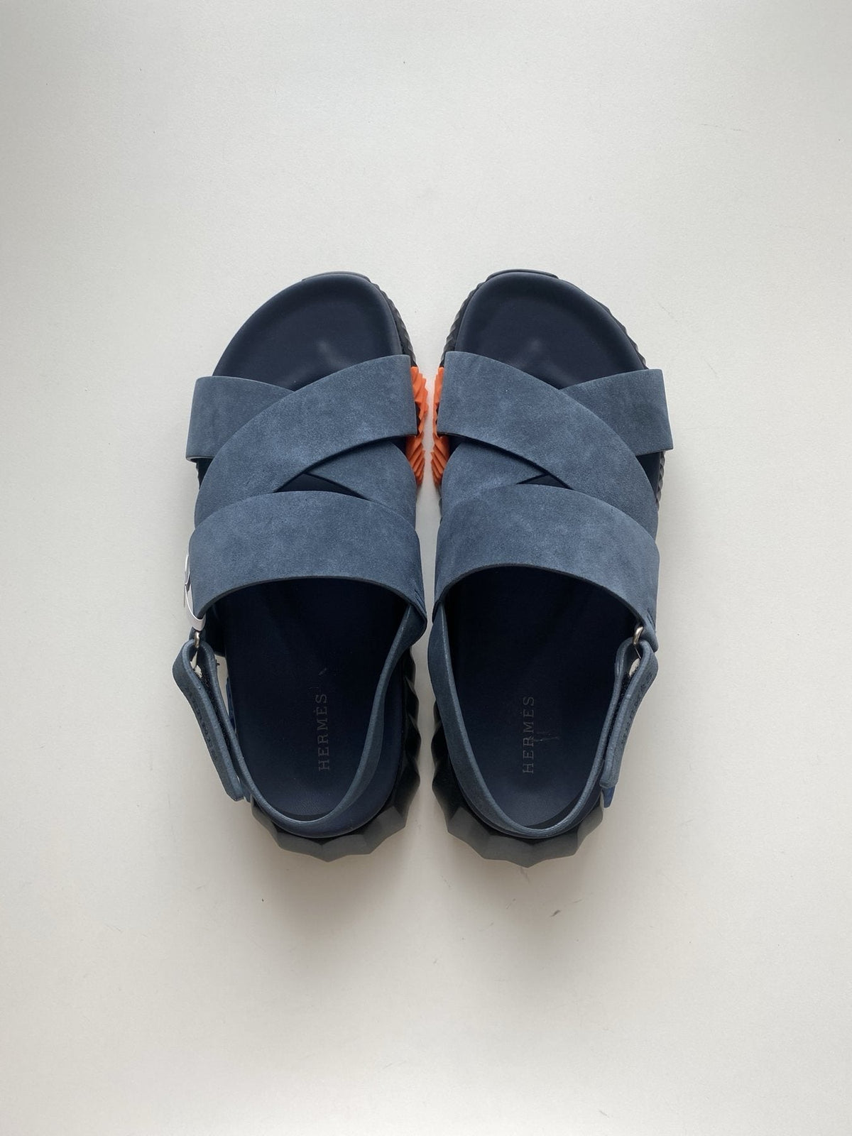 Hermès Nappa Calfskin Slingback Sandals